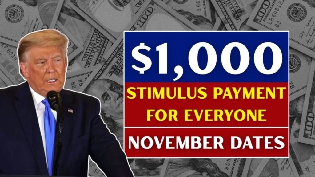 $1,000 Stimulus Payment